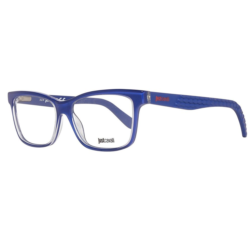 Just Cavalli Blue Plastic Frame Optical Glasses
