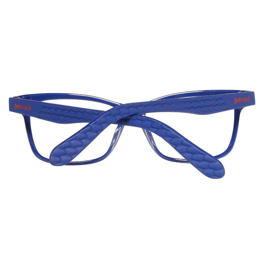 Just Cavalli Blue Plastic Frame Optical Glasses