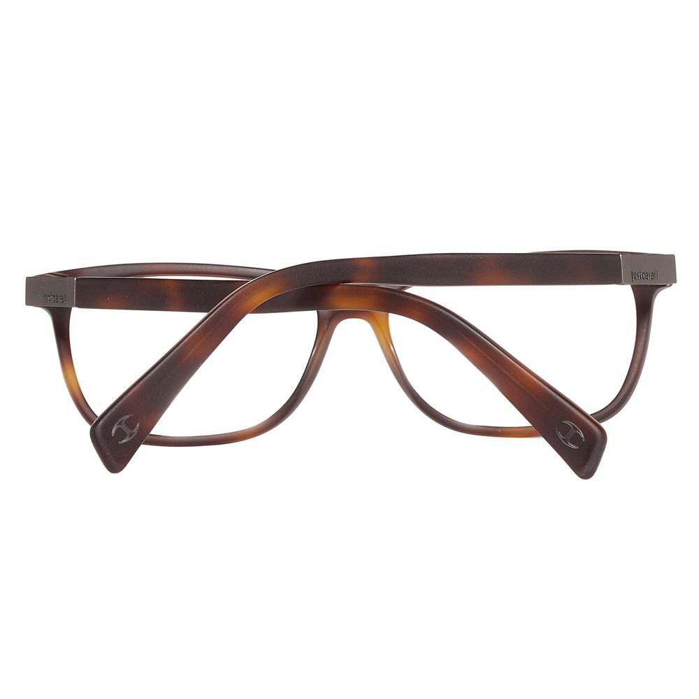Just Cavalli Brown Plastic Demo Lens Optical Frames