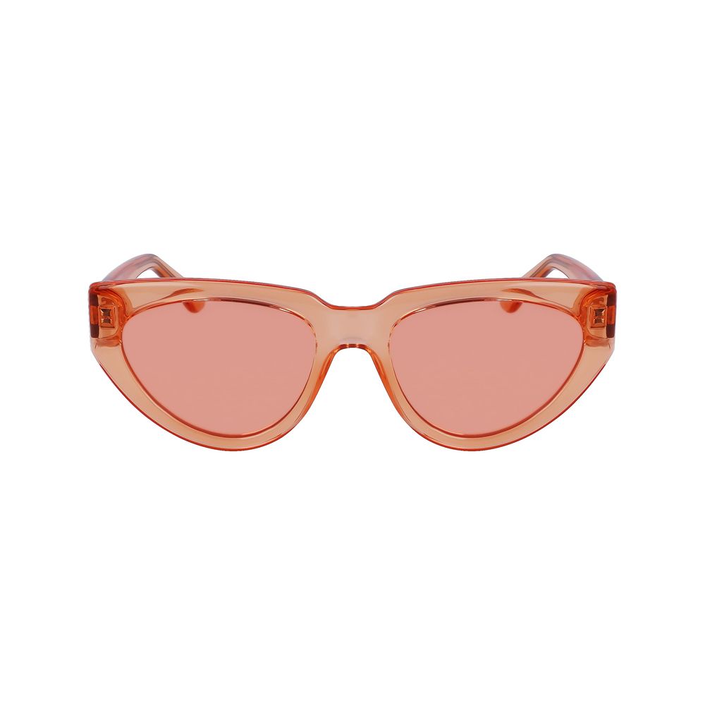Karl Lagerfeld Women’s Sunglasses – Orange Injected Frame