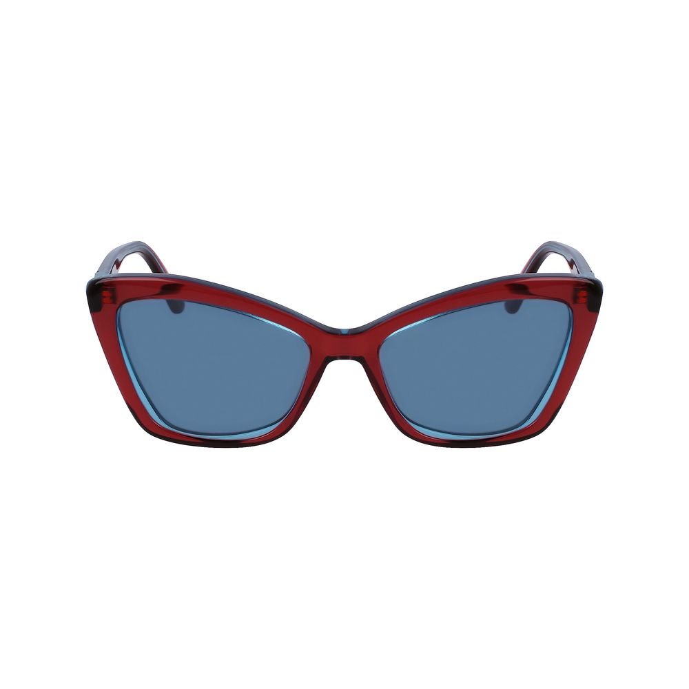 Karl Lagerfeld Women’s Sunglasses – Bold Red Acetate Frame