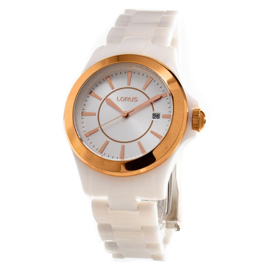 White Plastic Watch - Stylish and Lightweight Timepiece