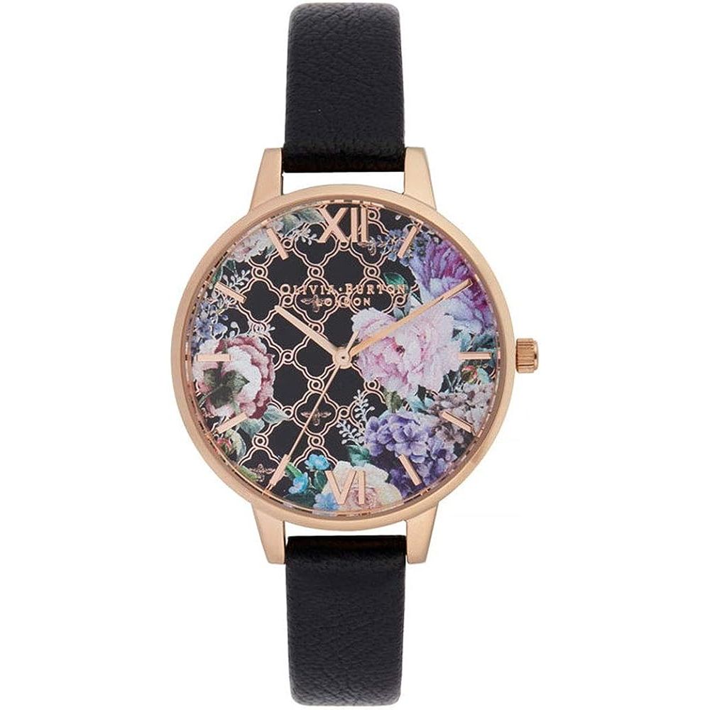 - Black Synthetic Leather Watch