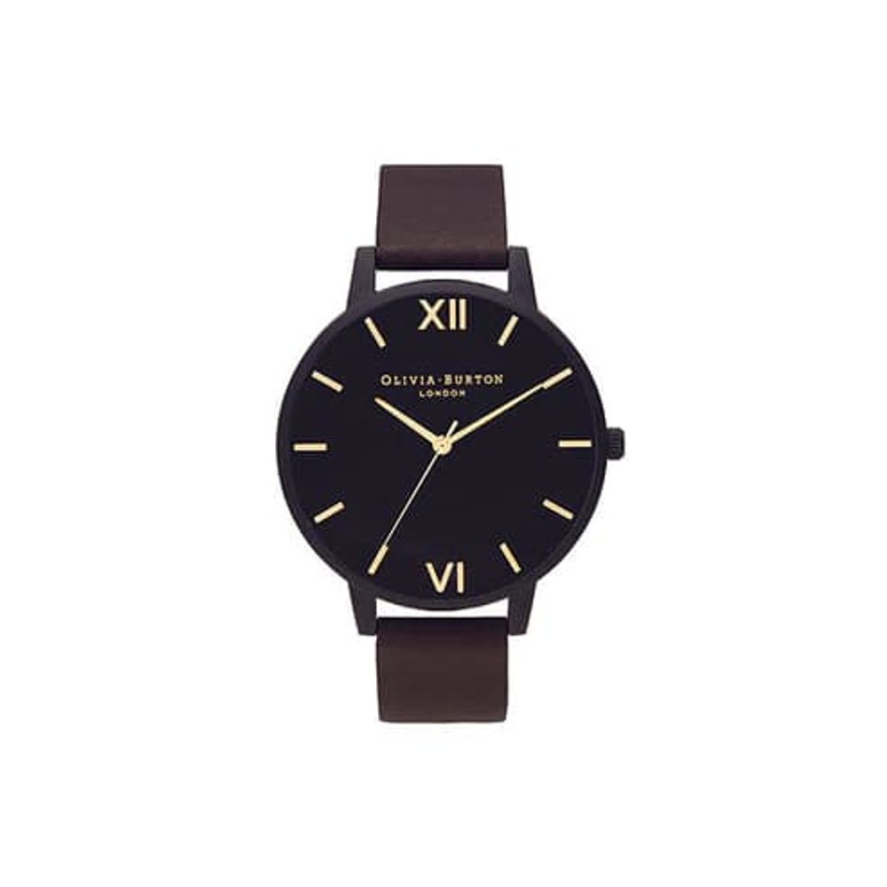 - Black Synthetic Leather Watch