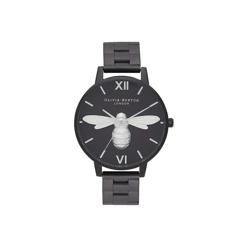 - Black Steel Watch