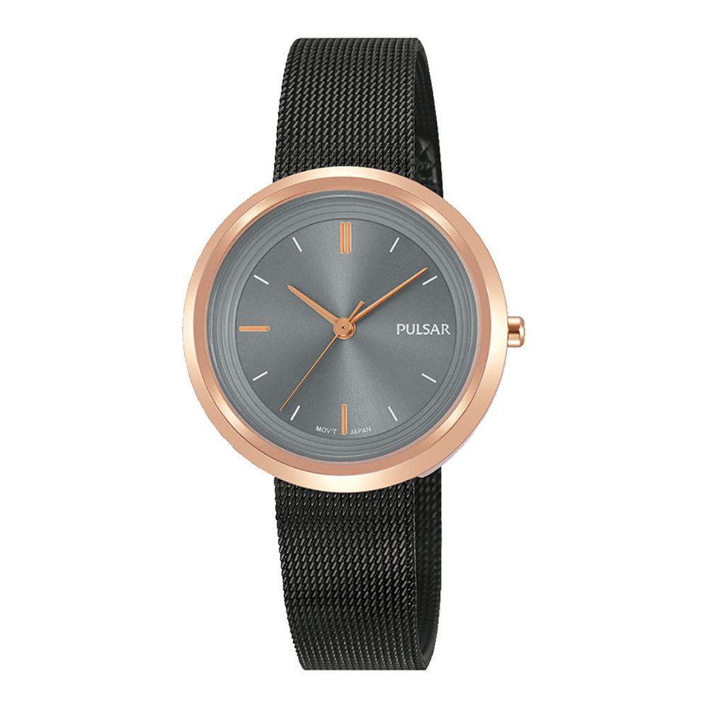 - Black Steel Watch