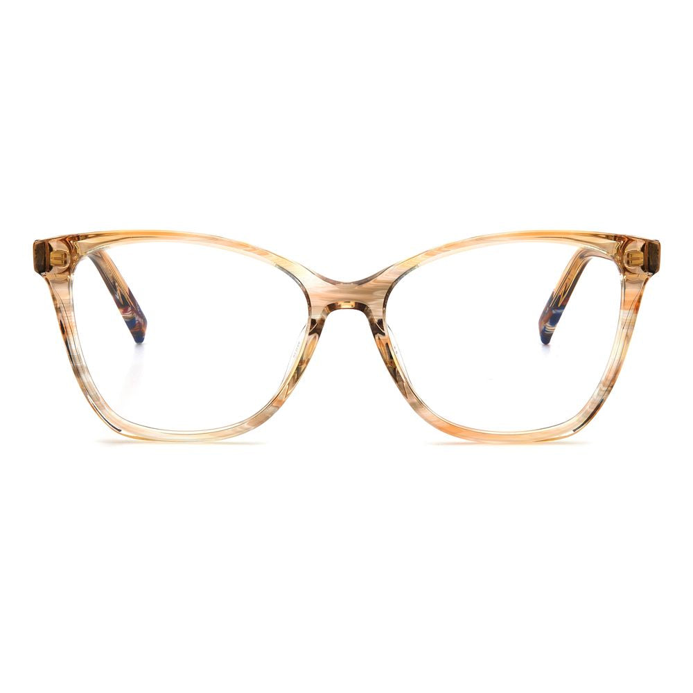 Missoni Bicolor Acetate Frames – Square Full-Rim Eyewear