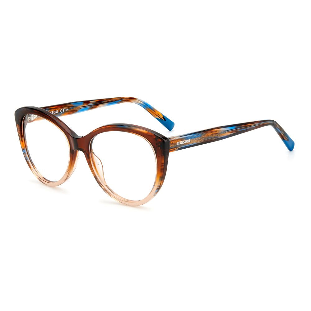 Missoni Designer Acetate Frames in Brown