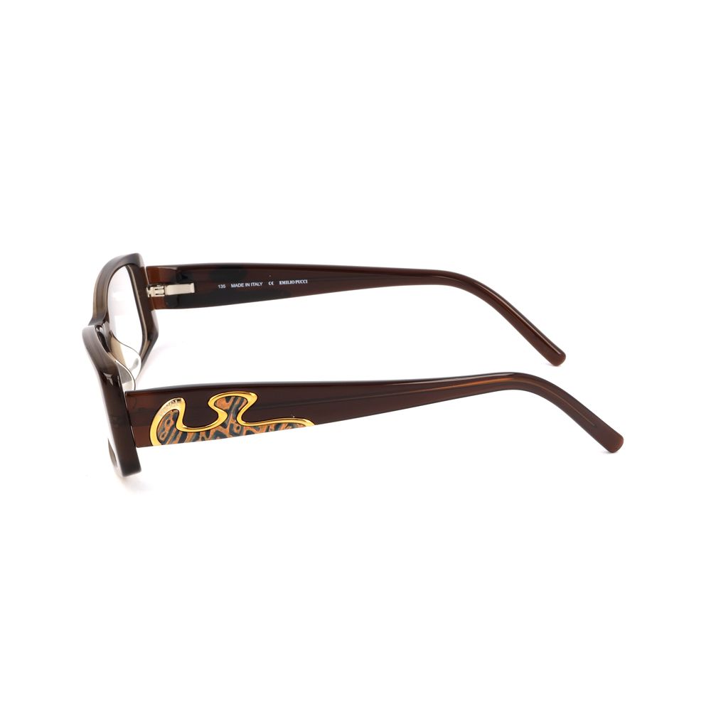 Emilio Pucci Hazelnut Plastic Optical Glasses – 52mm