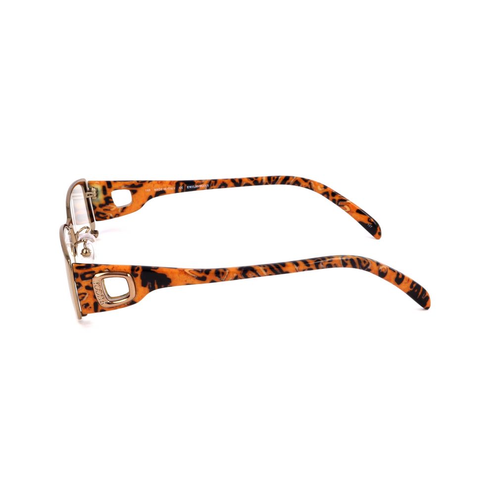 Emilio Pucci Bicolor Metal Optical Glasses – 50mm