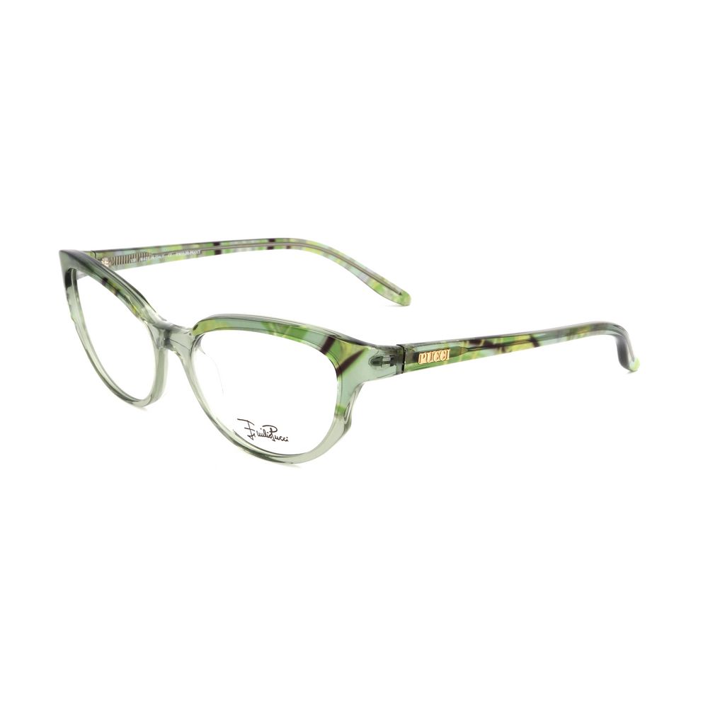 Emilio Pucci Green Plastic Optical Glasses – 51mm