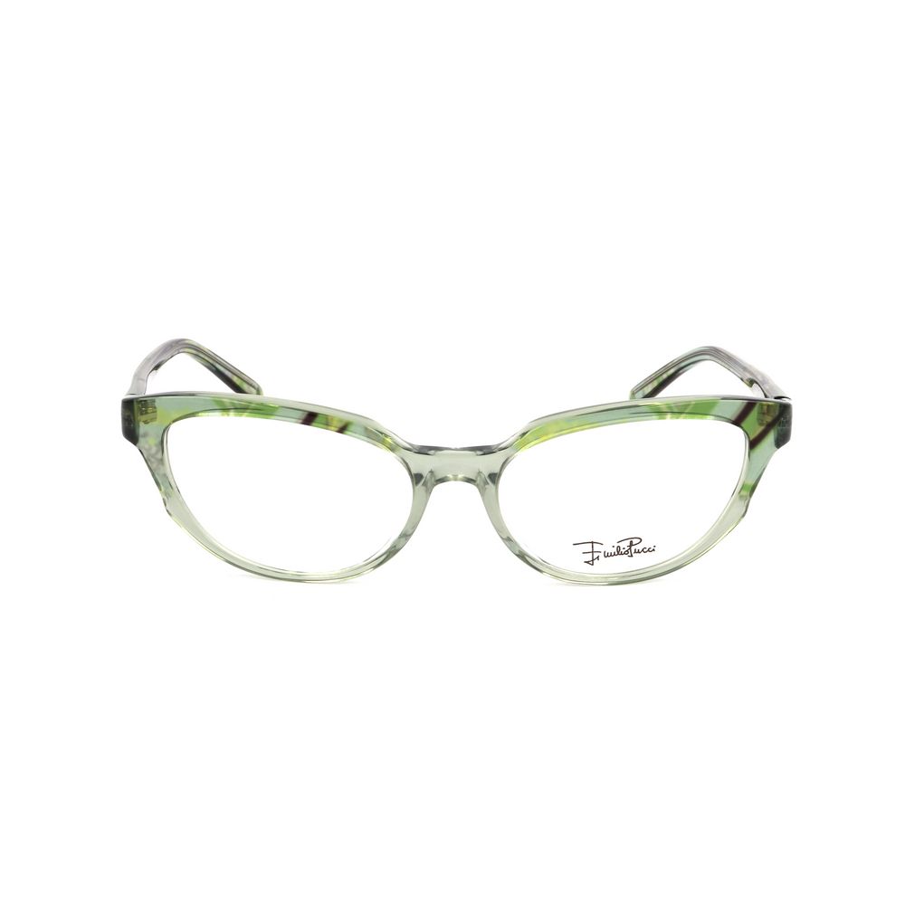 Emilio Pucci Green Plastic Optical Glasses – 51mm