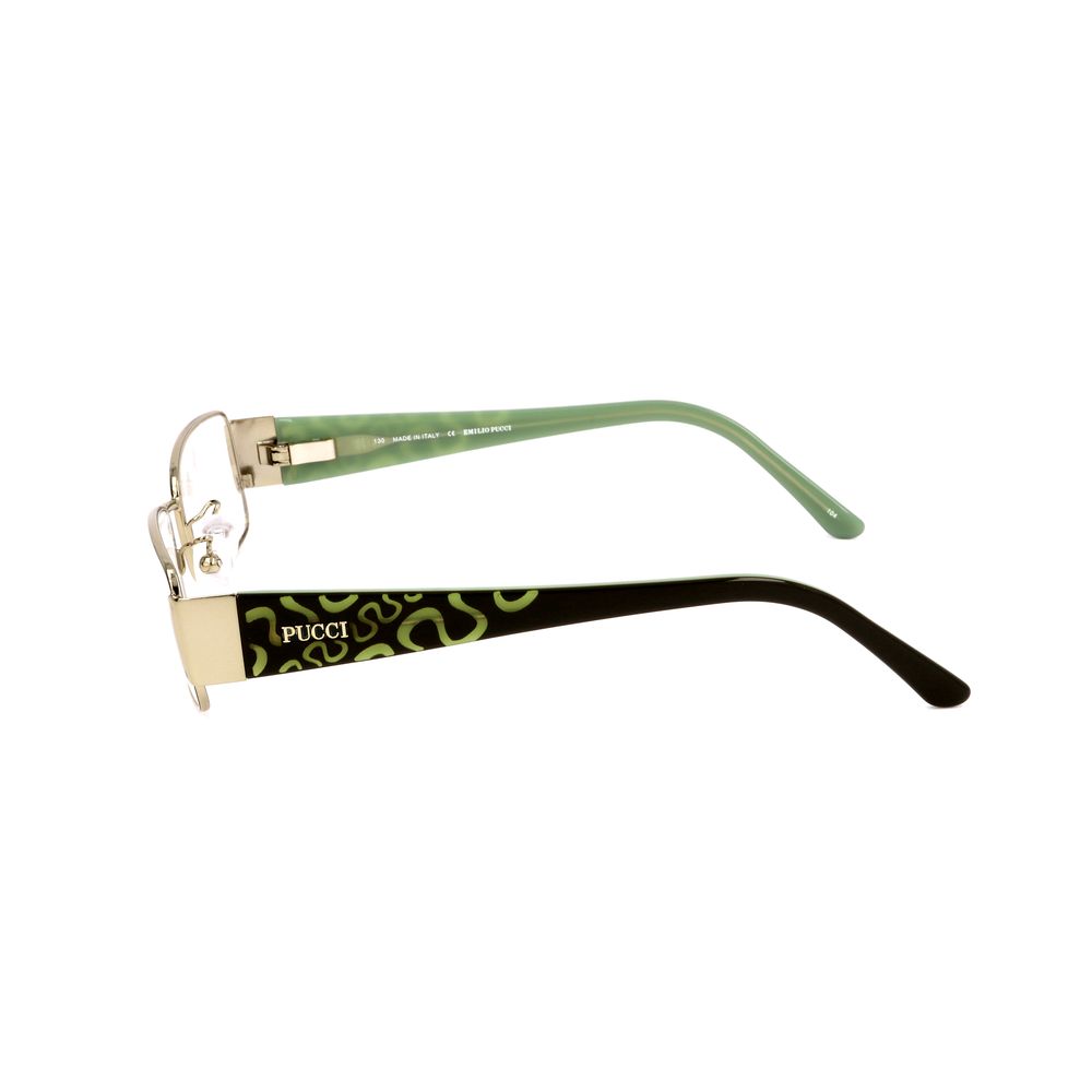 Emilio Pucci Multicolor Metal Optical Glasses – 51mm