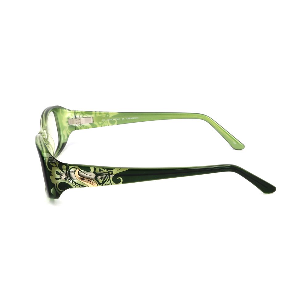 Emilio Pucci Gradient Green Plastic Optical Glasses – 51mm