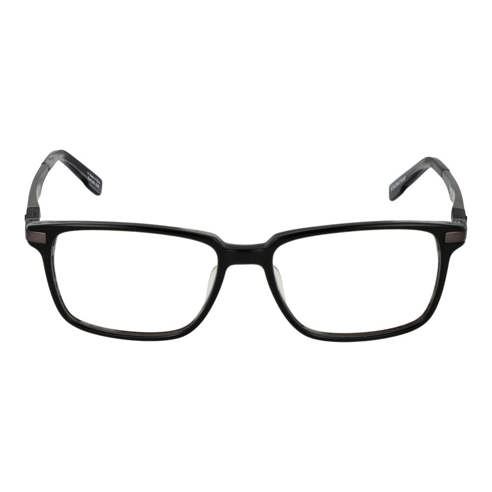 Spy Men's Optical Frames – Black Rectangle Full-Rim, 57mm