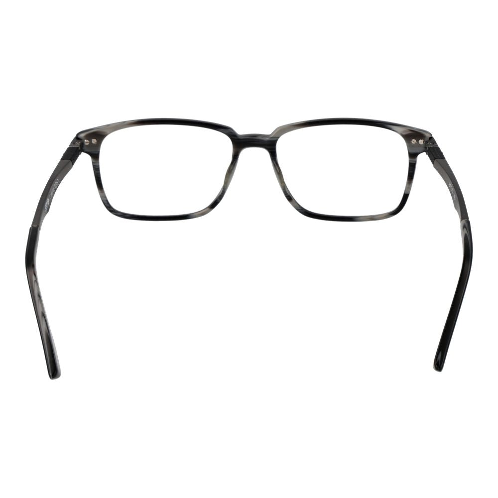 Spy Men's Optical Frames – Black Rectangle Full-Rim, 57mm