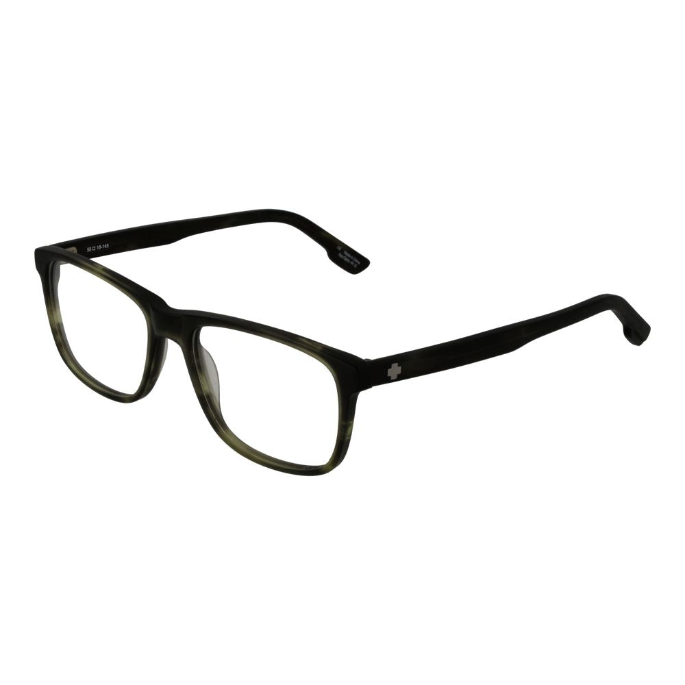 Spy Olive Unisex Optical Frames – Rectangle Full-Rim, 55mm