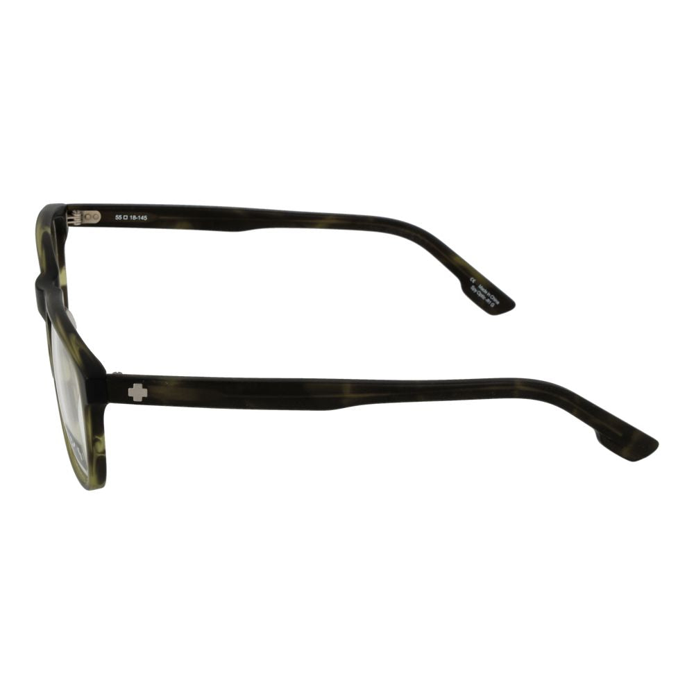 Spy Olive Unisex Optical Frames – Rectangle Full-Rim, 55mm
