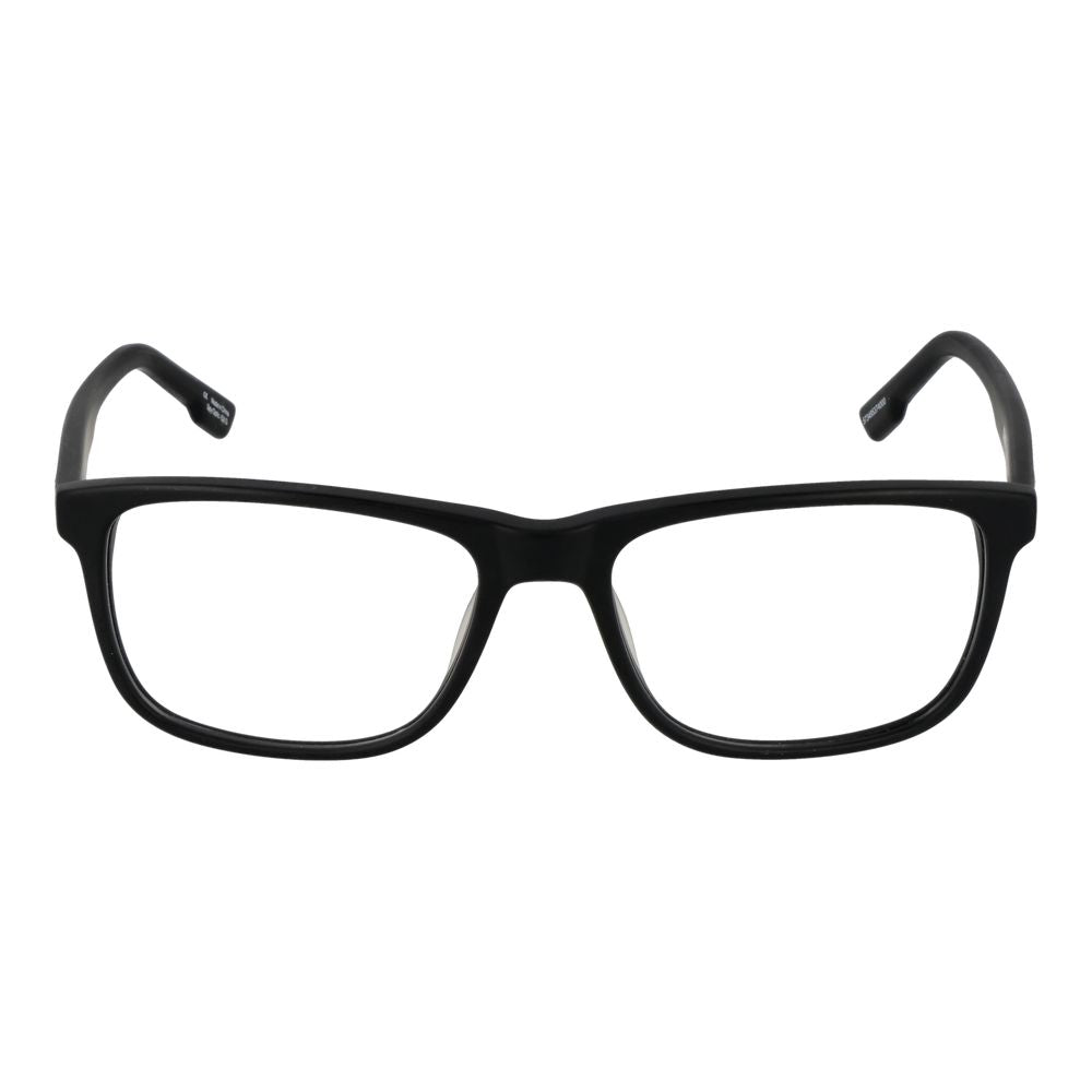 Spy Black Unisex Optical Frames – Rectangle Full-Rim Frame, 55mm