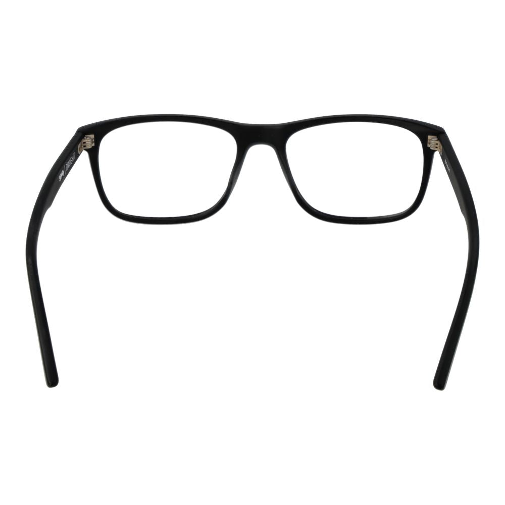 Spy Black Unisex Optical Frames – Rectangle Full-Rim Frame, 55mm