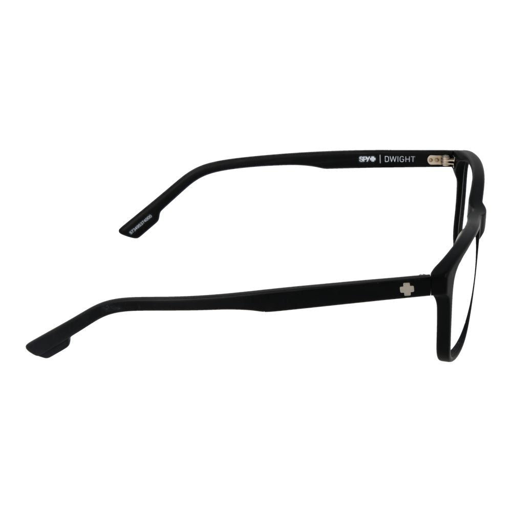 Spy Black Unisex Optical Frames – Rectangle Full-Rim Frame, 55mm
