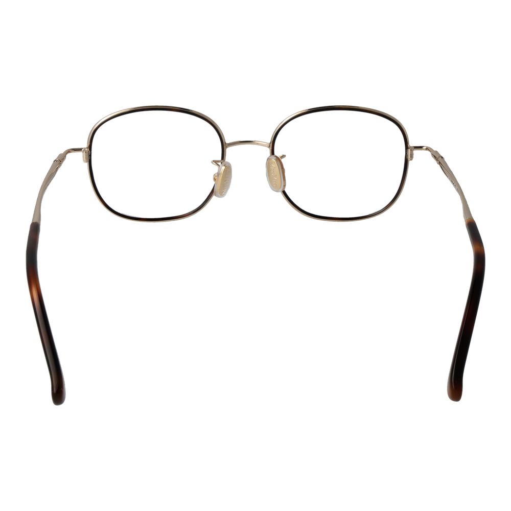 Max Mara Women’s Optical Frames – Brown Round Full-Rim, 48mm