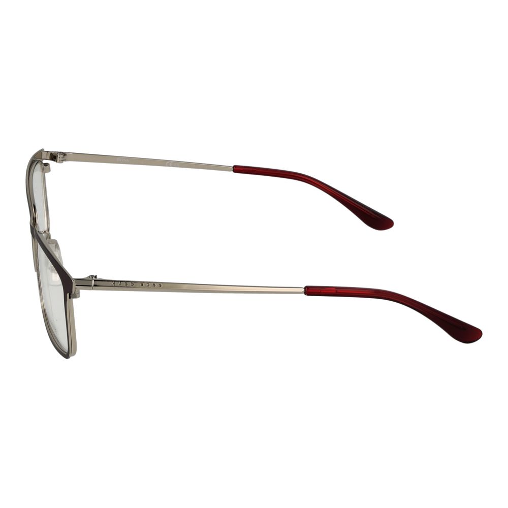 Hugo Boss Women’s Optical Frames – Burgundy Rectangle Frame