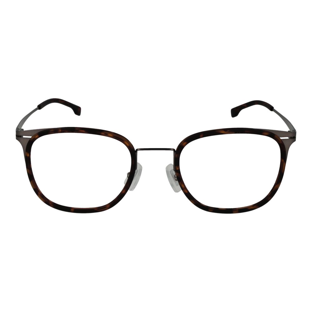 Hugo Boss Men's Optical Glasses – Brown Rectangle Frame, 53mm