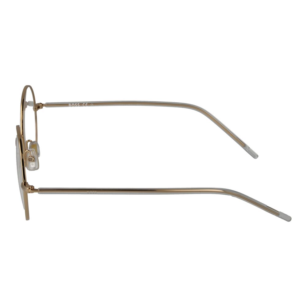 Hugo Boss Gold Women’s Optical Glasses – Round Frame