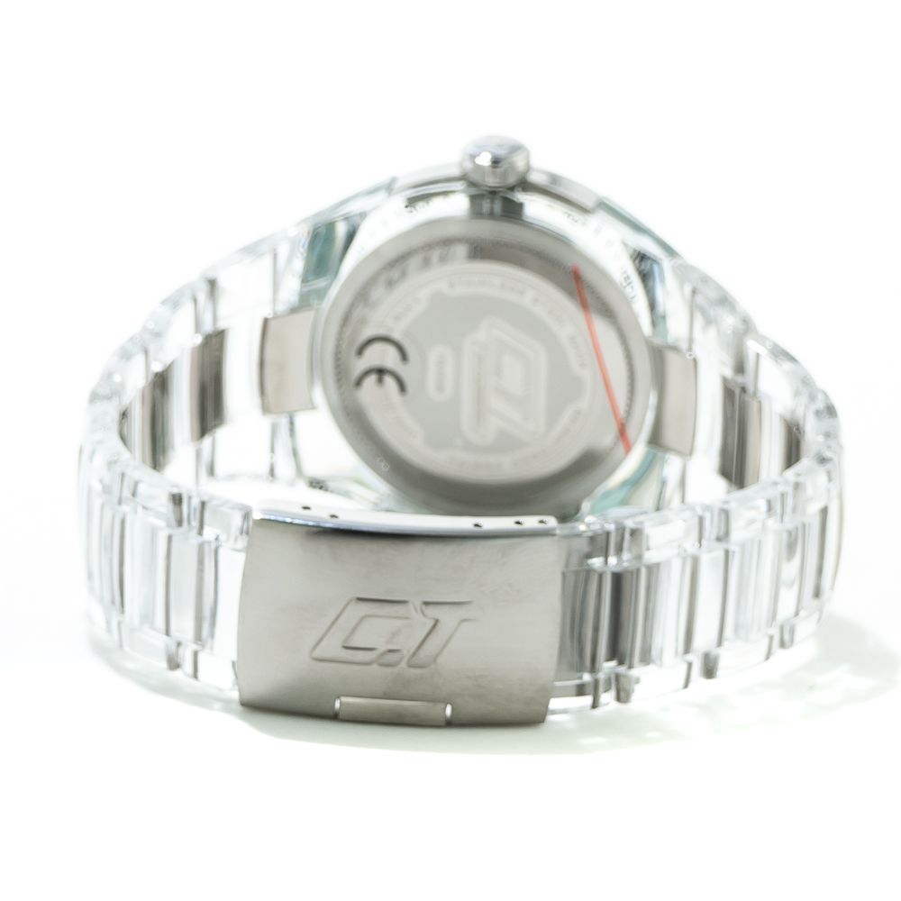 Chronotech Unisex Watch, Transparent Design, Polycarbonate Strap