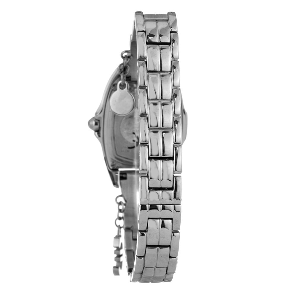 Chronotech Women's Watch, Pearl Dial, Silver Steel Bracelet