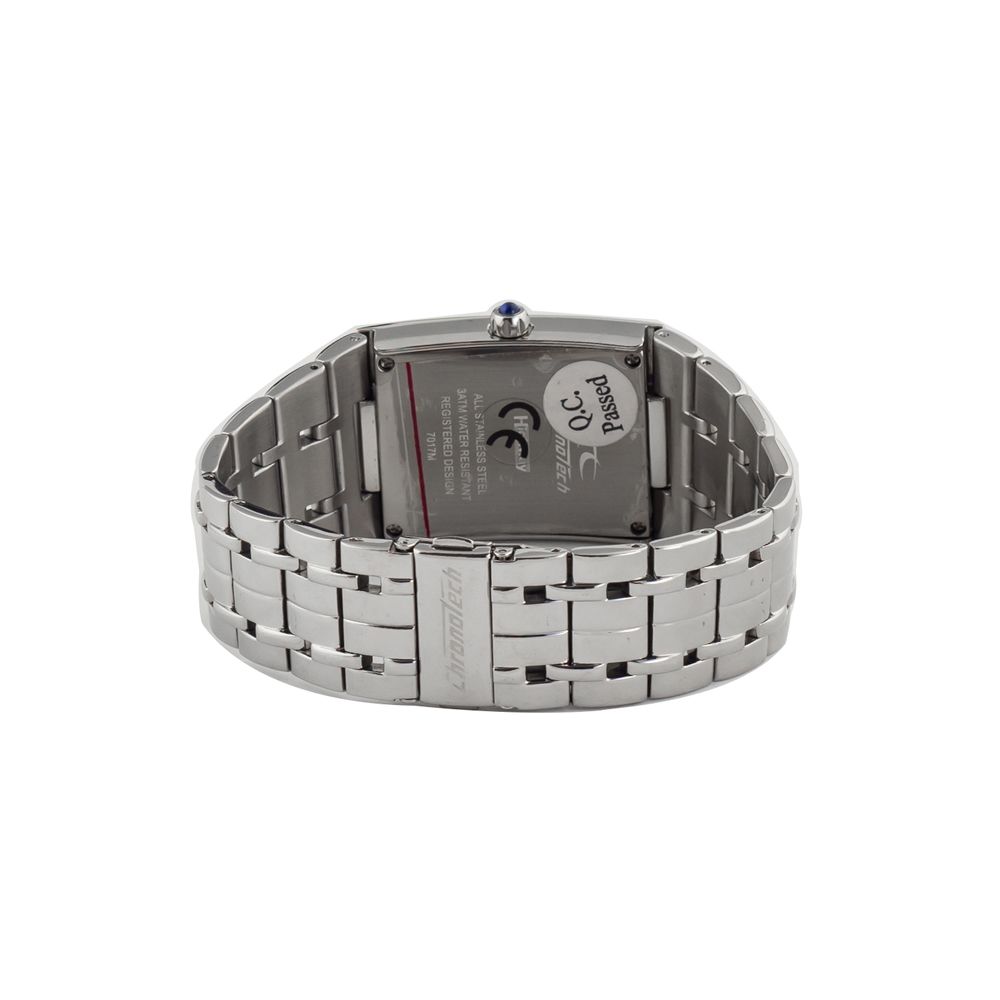 Chronotech Watch, Blue Dial, Silver Stainless Steel Bracelet