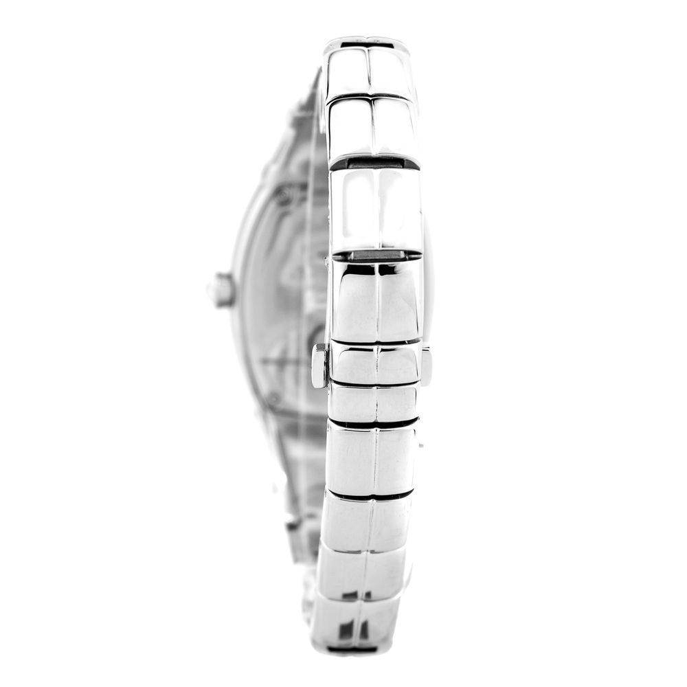 Chronotech Watch, Yellow Dial, Silver Steel Bracelet