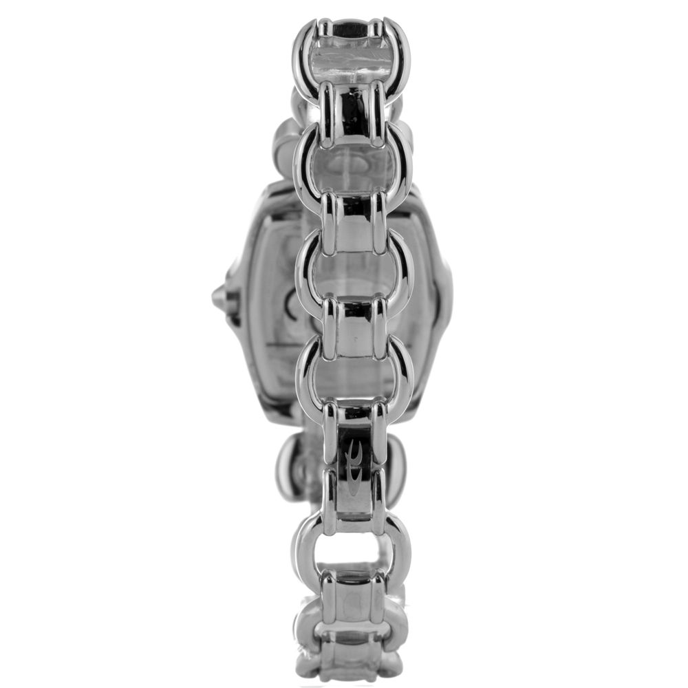 Chronotech Women's Watch, Distinctive Case, Silver Steel Bracelet