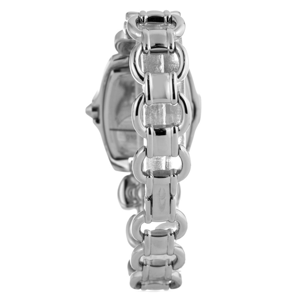 Chronotech Women's Watch, Pink Dial, Silver Steel Bracelet