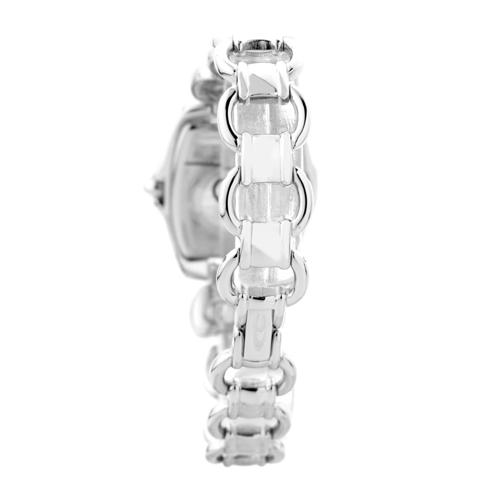 Chronotech Women's Watch, Lilac Dial, Silver Steel Bracelet