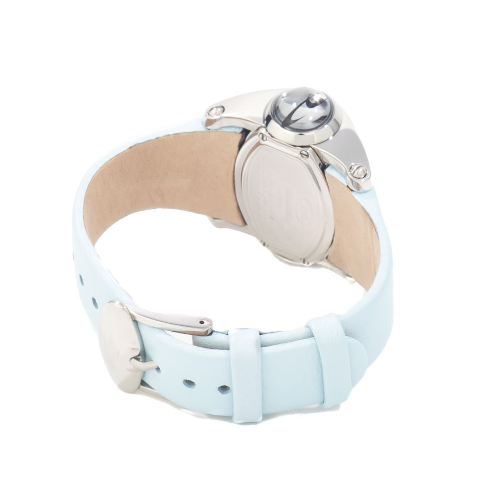 Chronotech Men's Watch, Bold Blue Dial, Blue Leather Strap