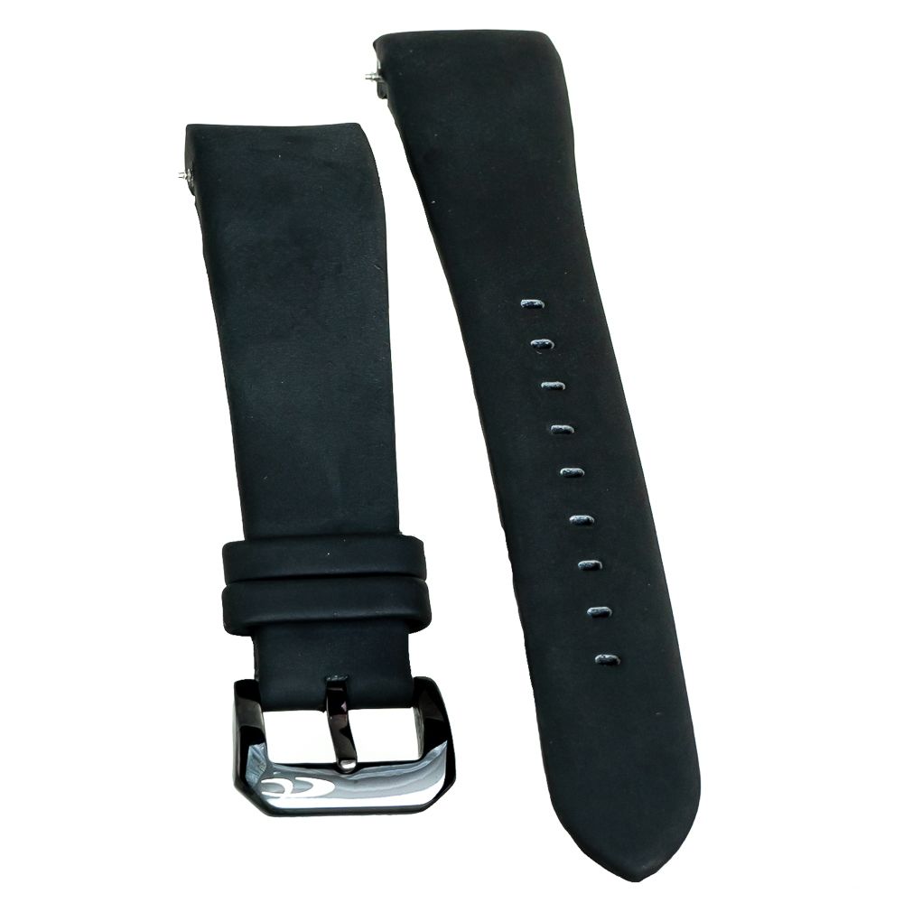 Chronotech Watch, Sleek Analog Dial, Black Rubber Strap