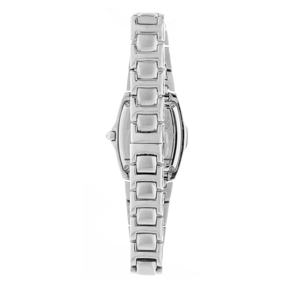 Chronotech Watch, Sleek Analog Dial, Silver Steel Bracelet