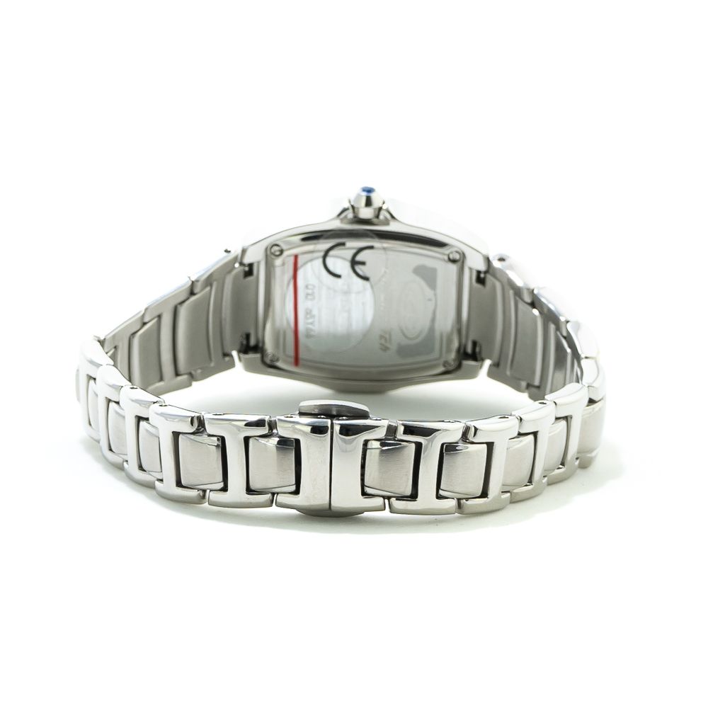 Chronotech Watch, Sport Chic Design, Silver Steel Bracelet