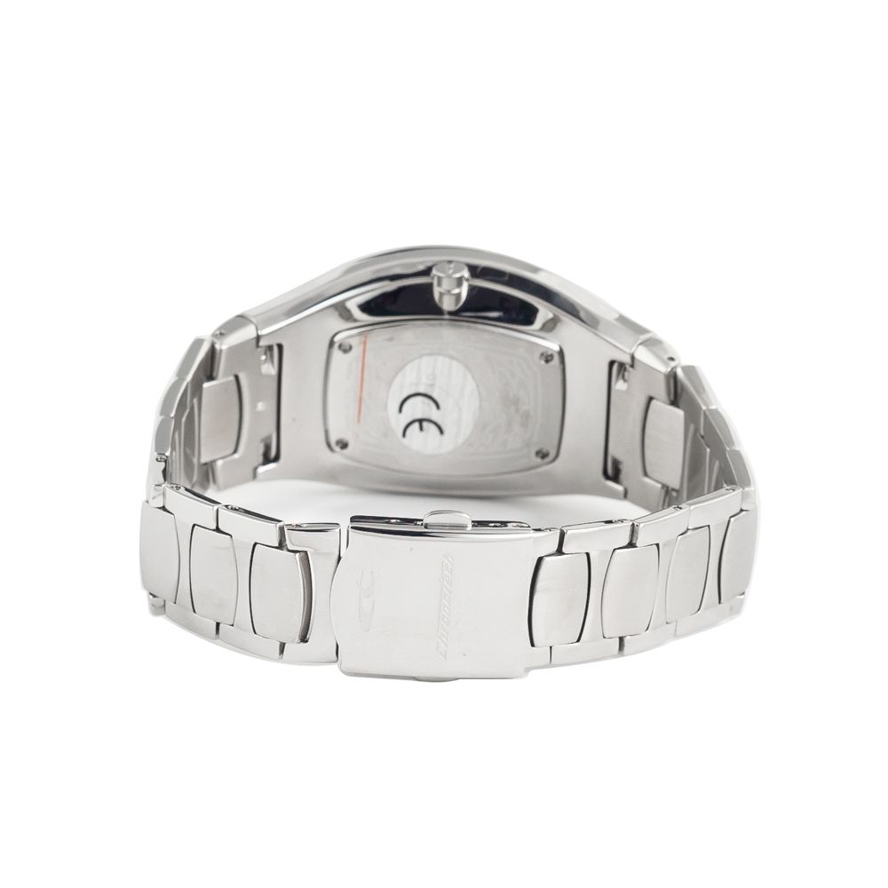 Chronotech Women's Watch, Pink Dial, Silver Steel Bracelet
