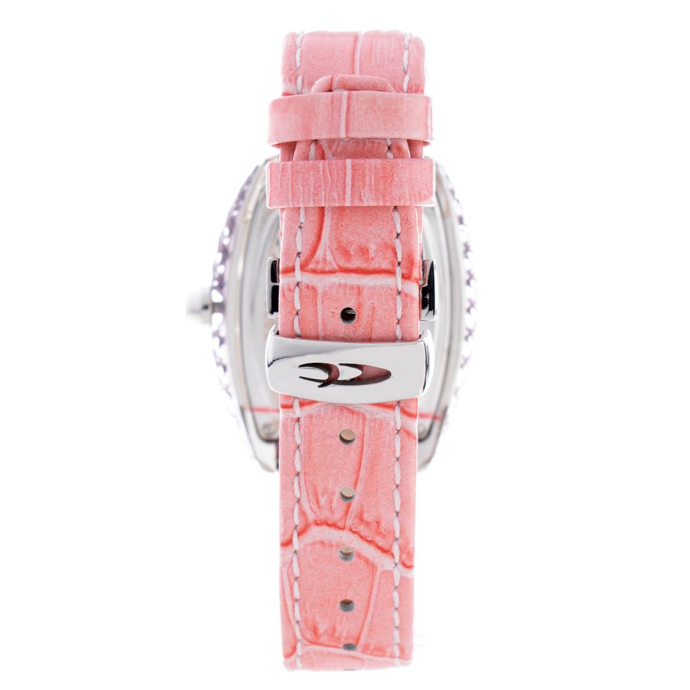 Chronotech Watch, Elegant Analog Display, Multicolour Leather Strap
