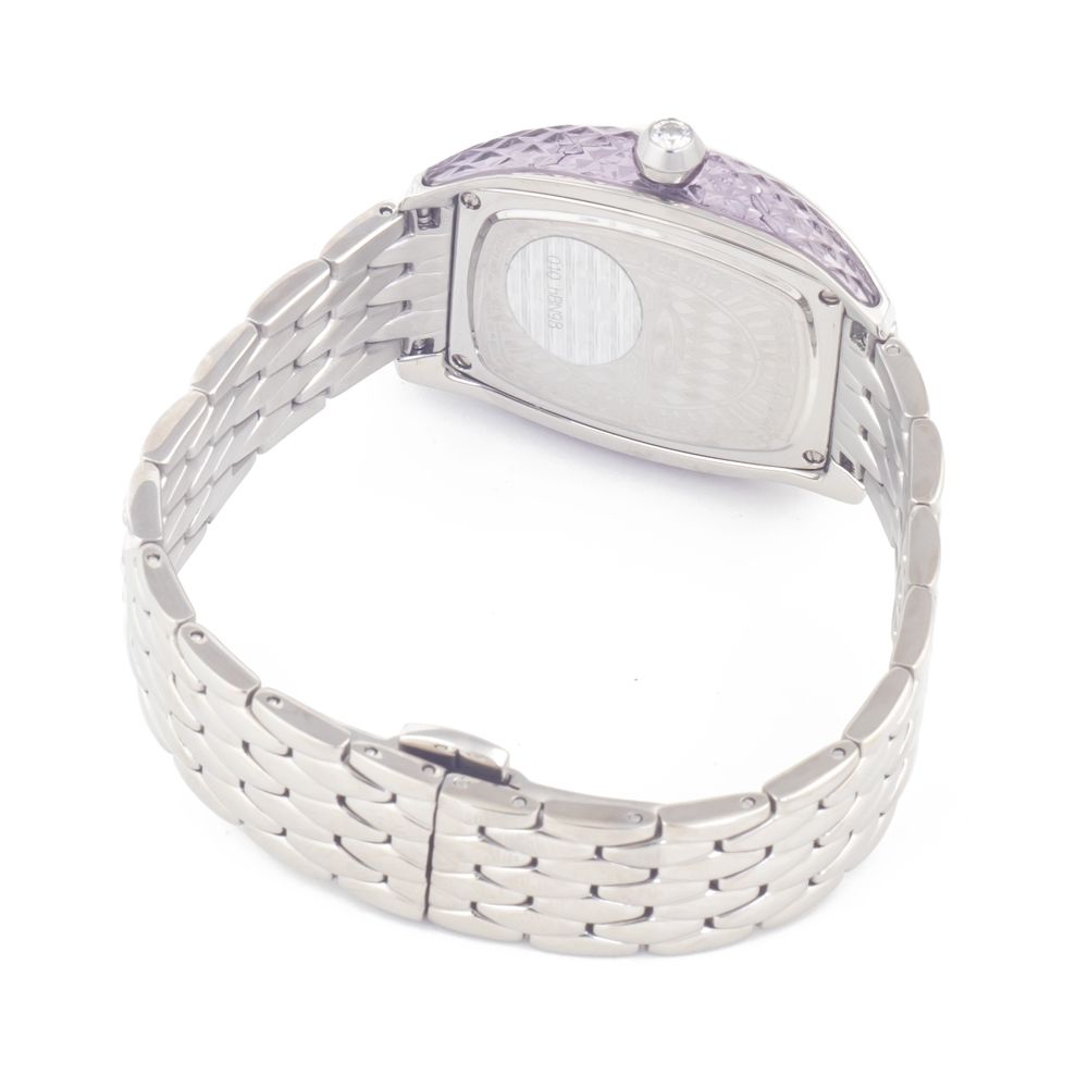 Chronotech Watch, Elegant Analog Dial, Silver Steel Bracelet