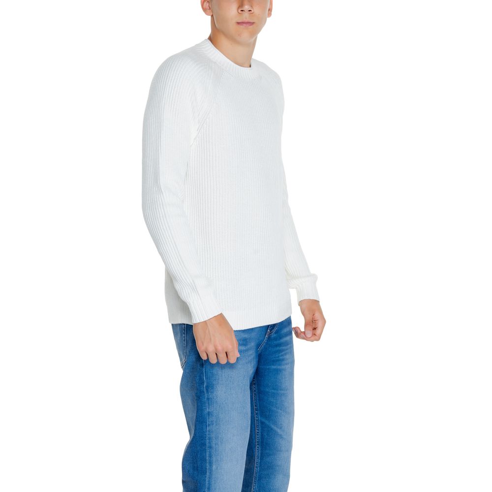 Calvin Klein White Organic Cotton Sweater