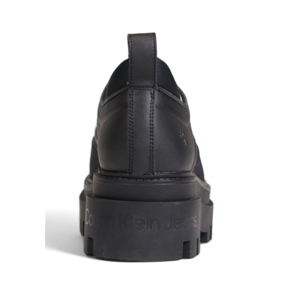 Stylish Black Polyethylene Flat Shoe for Women