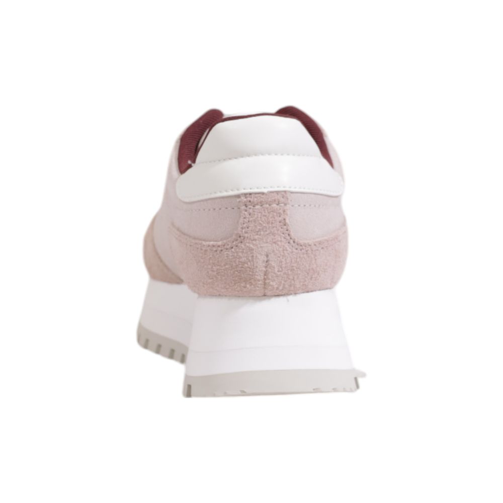 - Purple Leather Sneaker