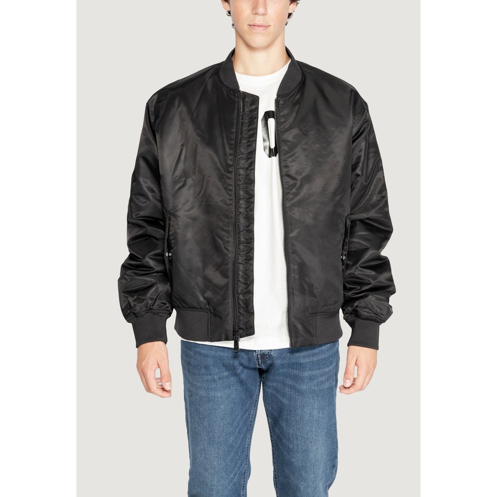 Calvin Klein Jeans Black Polyamide Jacket for Men