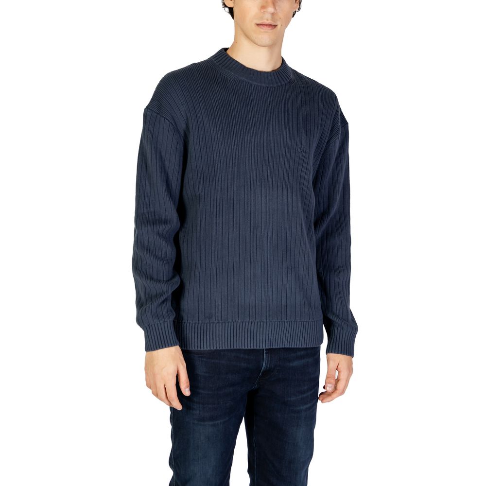 Blue Cotton Sweater: Classic Comfort for Every Occasion