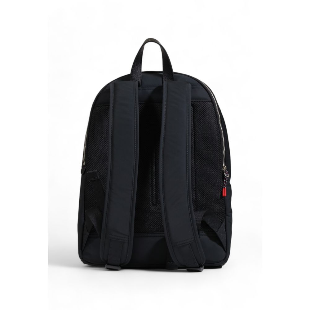 Tommy Hilfiger Black Polyester Polyester Backpack