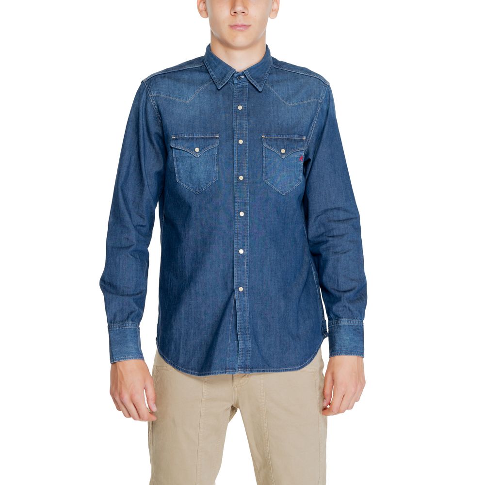 - Blue Cotton Shirt